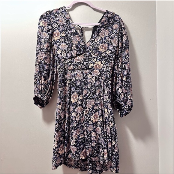 Floral Print Women's Dress - Picture 1 of 2